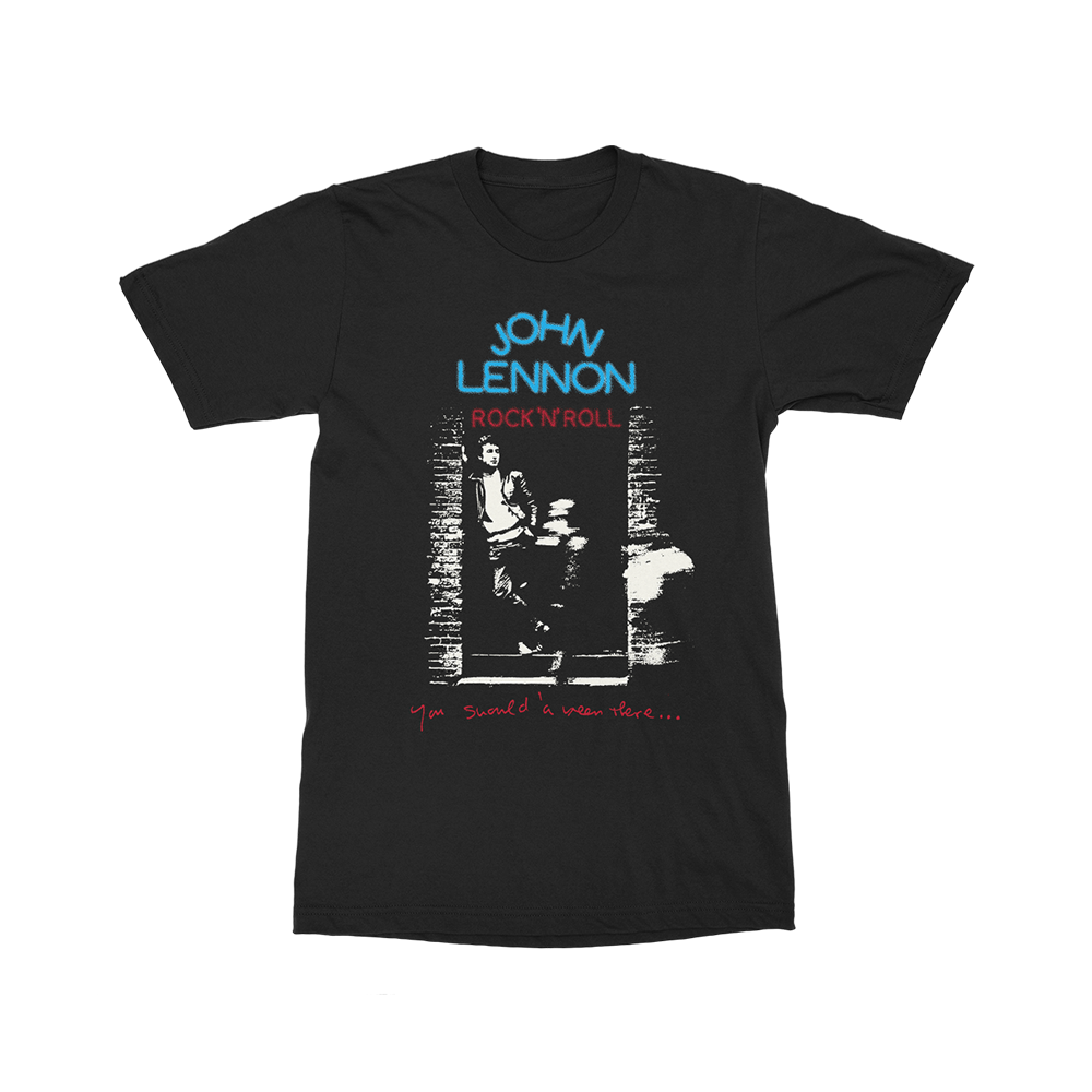 Black Rock N Roll T-Shirt - John Lennon Official Store