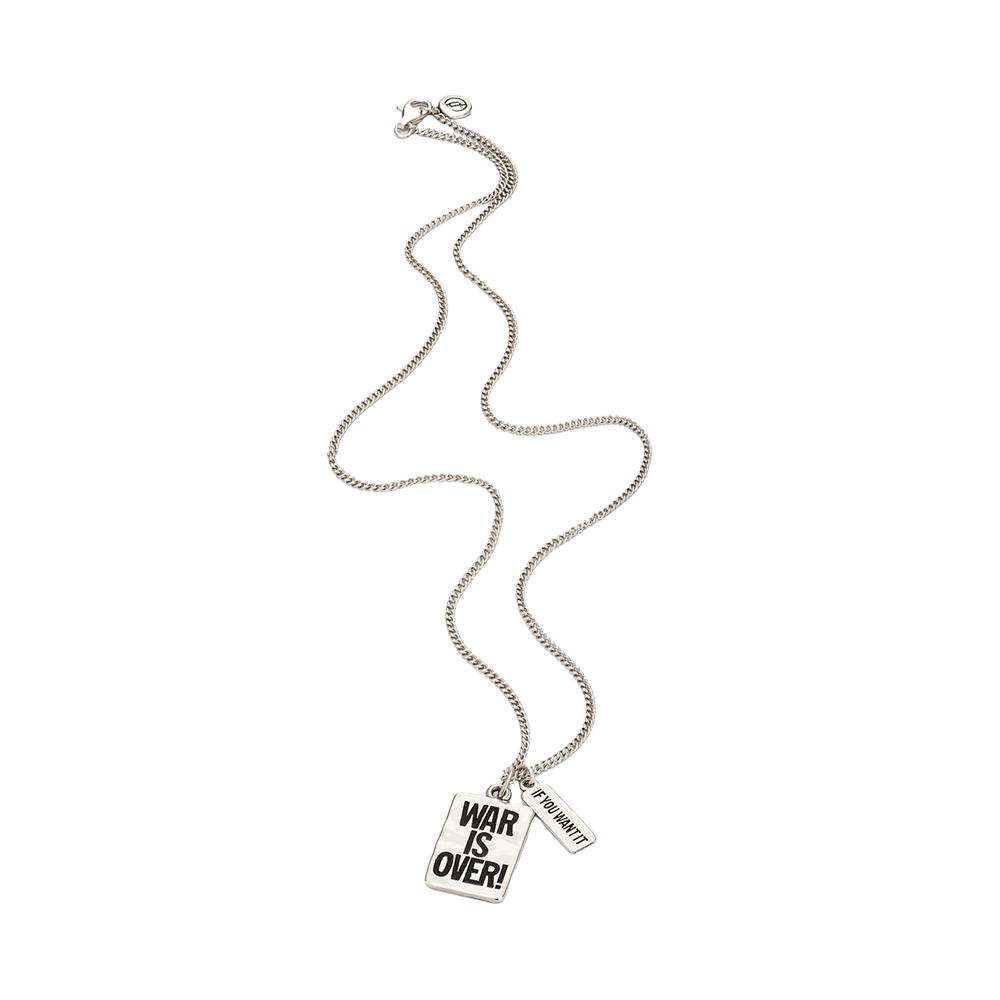 John Lennon War is Over Unisex Necklace 2