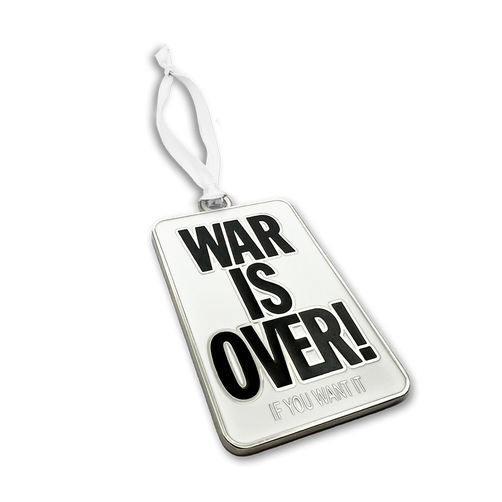 John Lennon War is Over Ornament 1