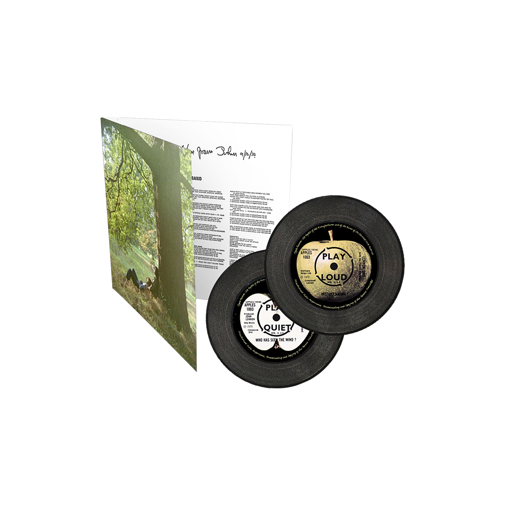 Plastic Ono Band Coaster Set