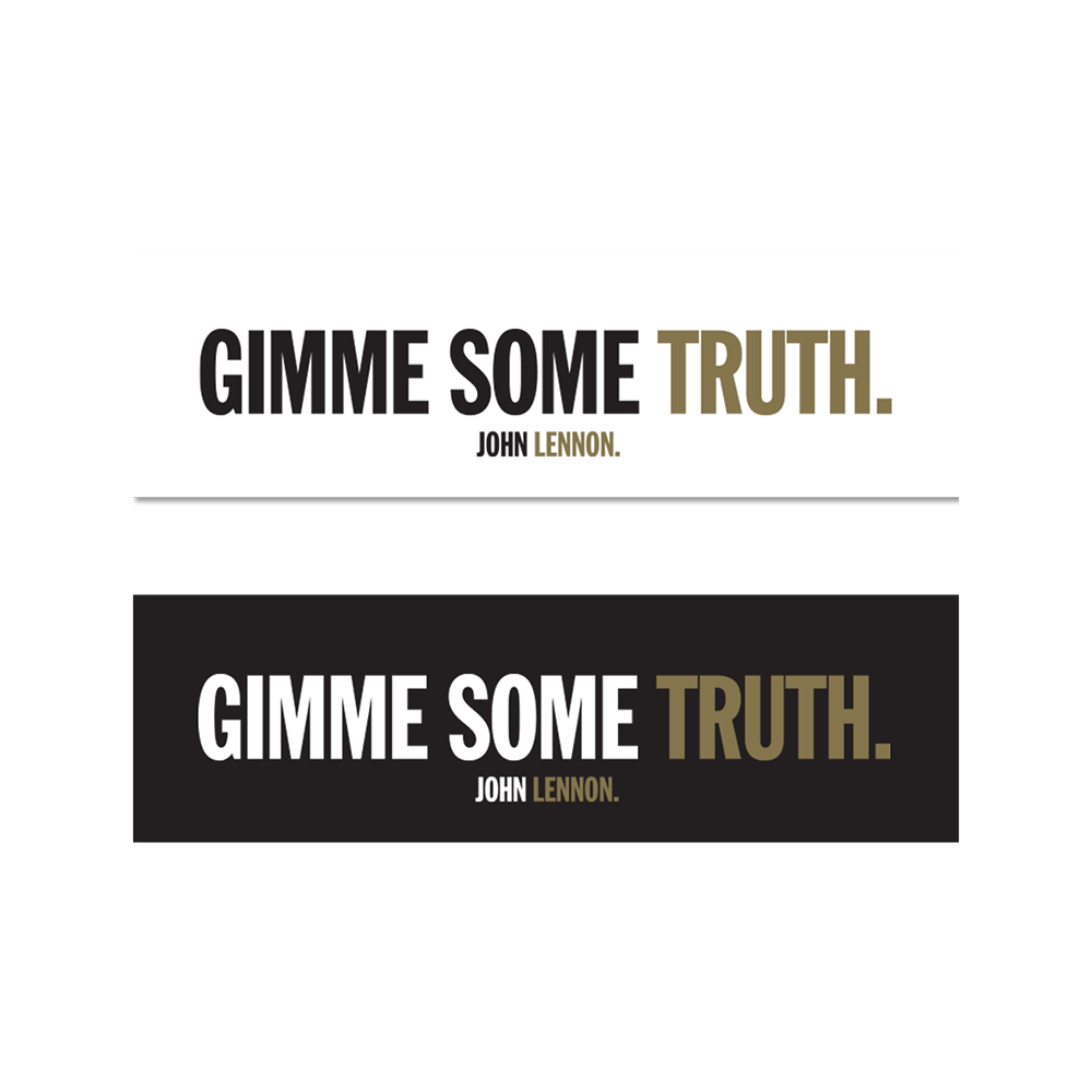 Gimme Some Truth Sticker Set