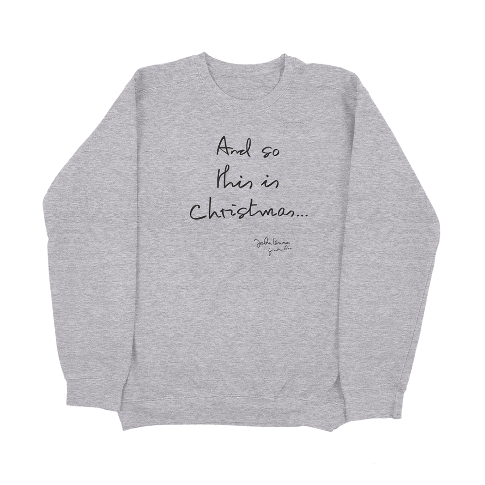 And So Crewneck Grey