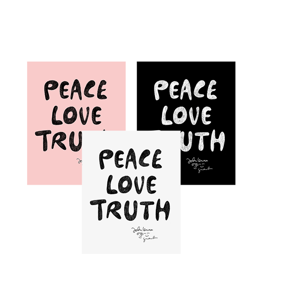 Peace Love Truth Poster