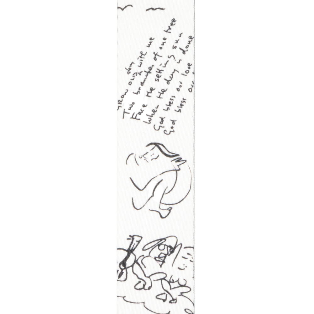 D'Addario Lennon Art Series Polyester Strap John & Yoko