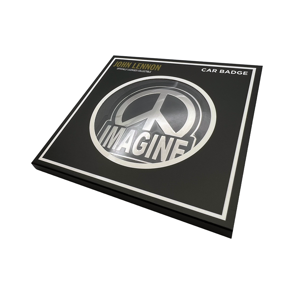 John Lennon Imagine Peace Car Badge 3 