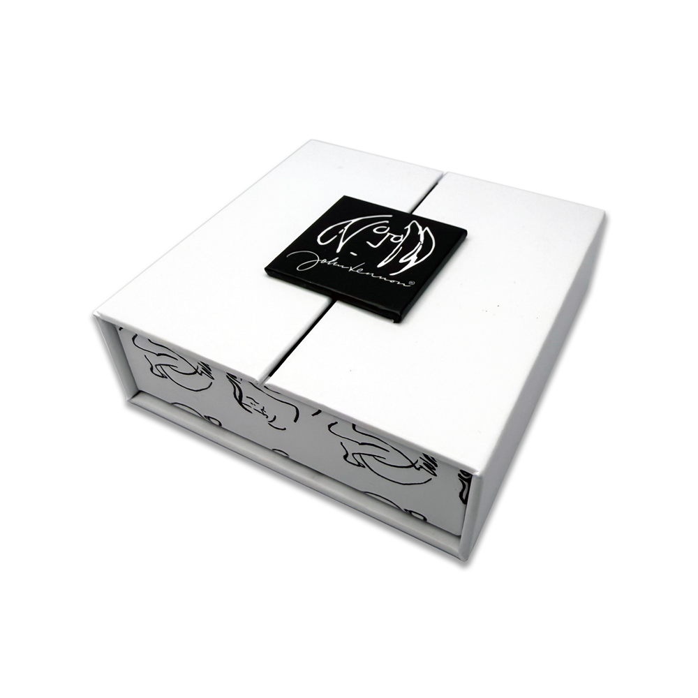 John Lennon Scribble Portrait Beaded Necklace 1