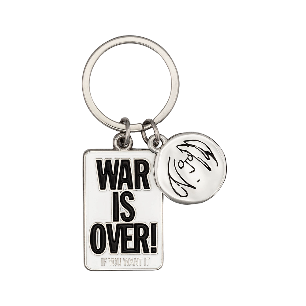 John Lennon War is Over Keychain 1 