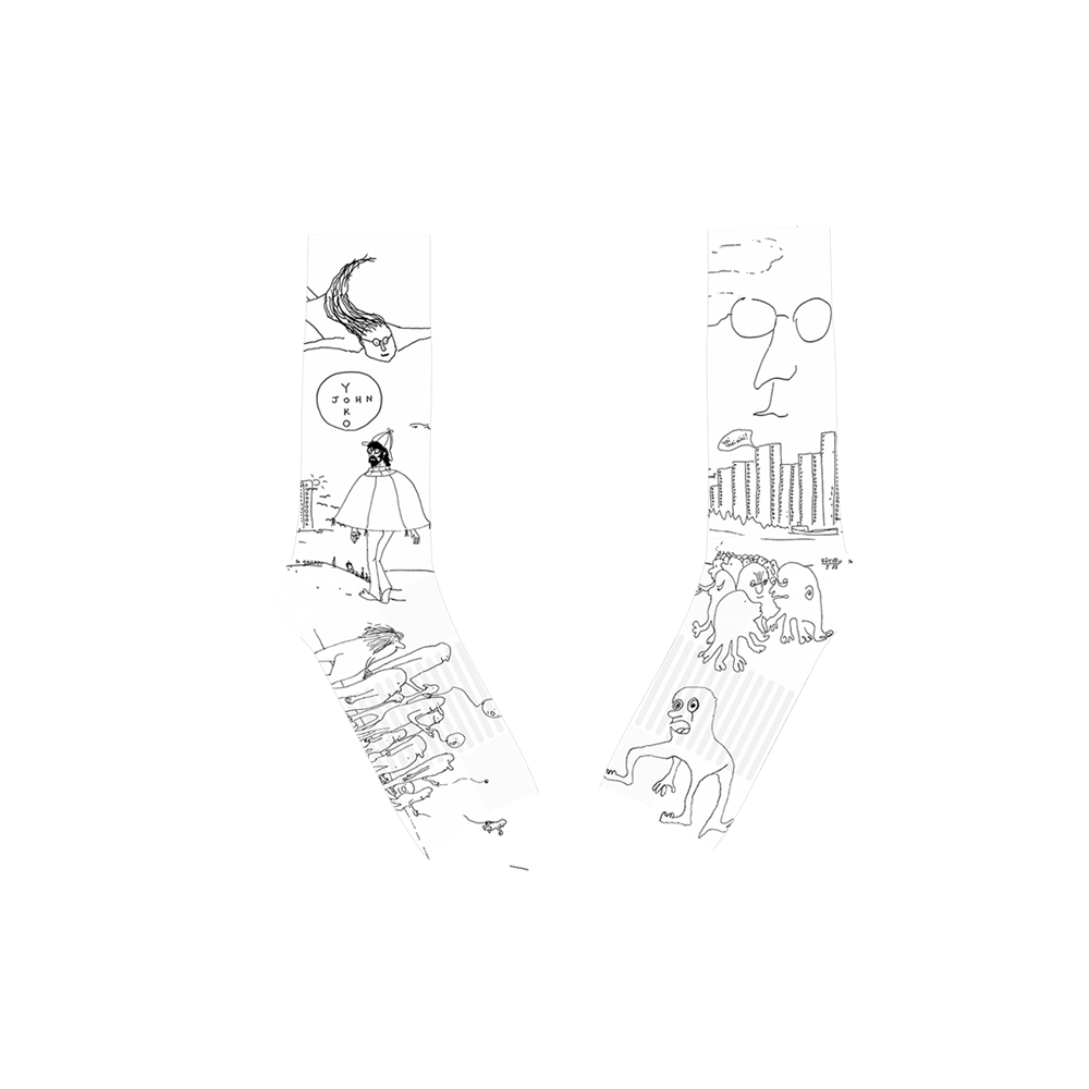 Lennon Sketch Socks