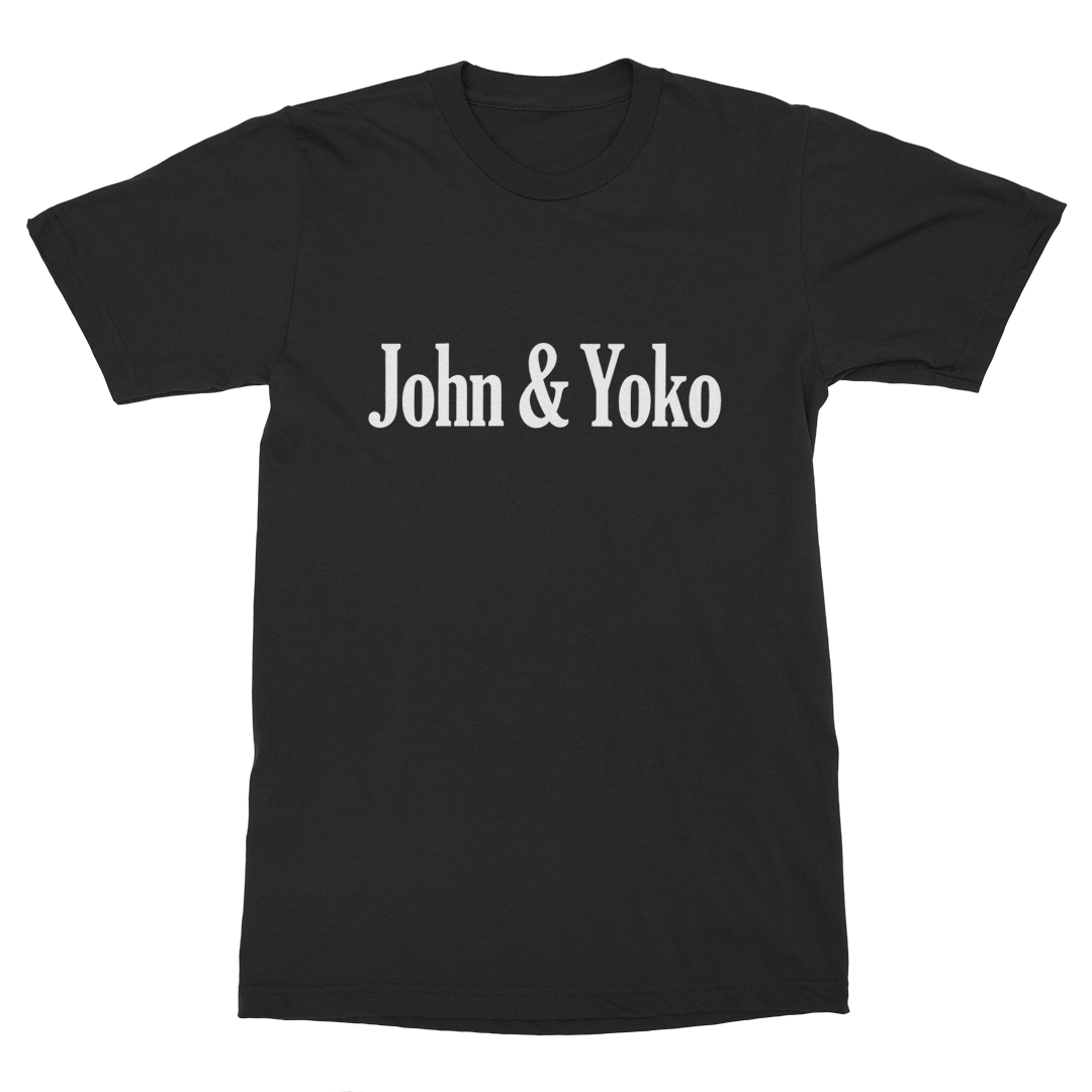 John and Yoko Power To The People T-Shirt Front