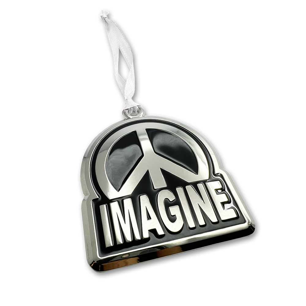 John Lennon Imagine Peace Ornament 2 