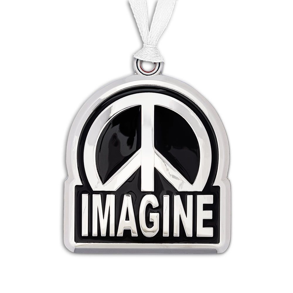 John Lennon Imagine Peace Ornament 1 