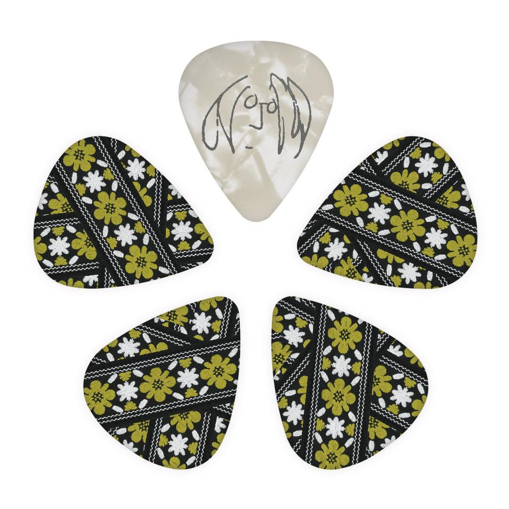 D'Addario x John Lennon: Rooftop Guitar Picks (10-Pack) Floral