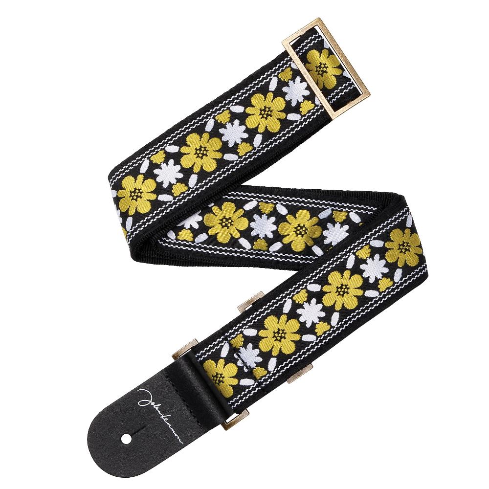 D'Addario x John Lennon: Signature Strap - Rooftop Jacquard 1