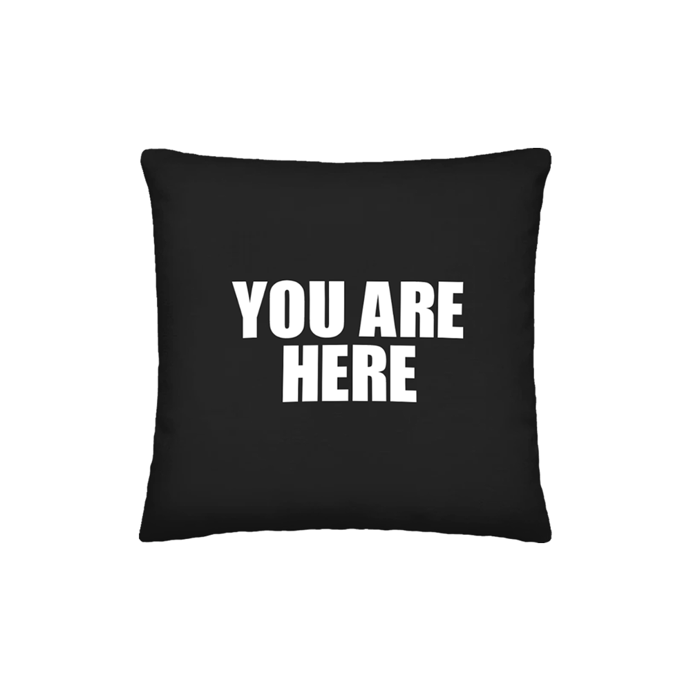 You Are Here Pillow
