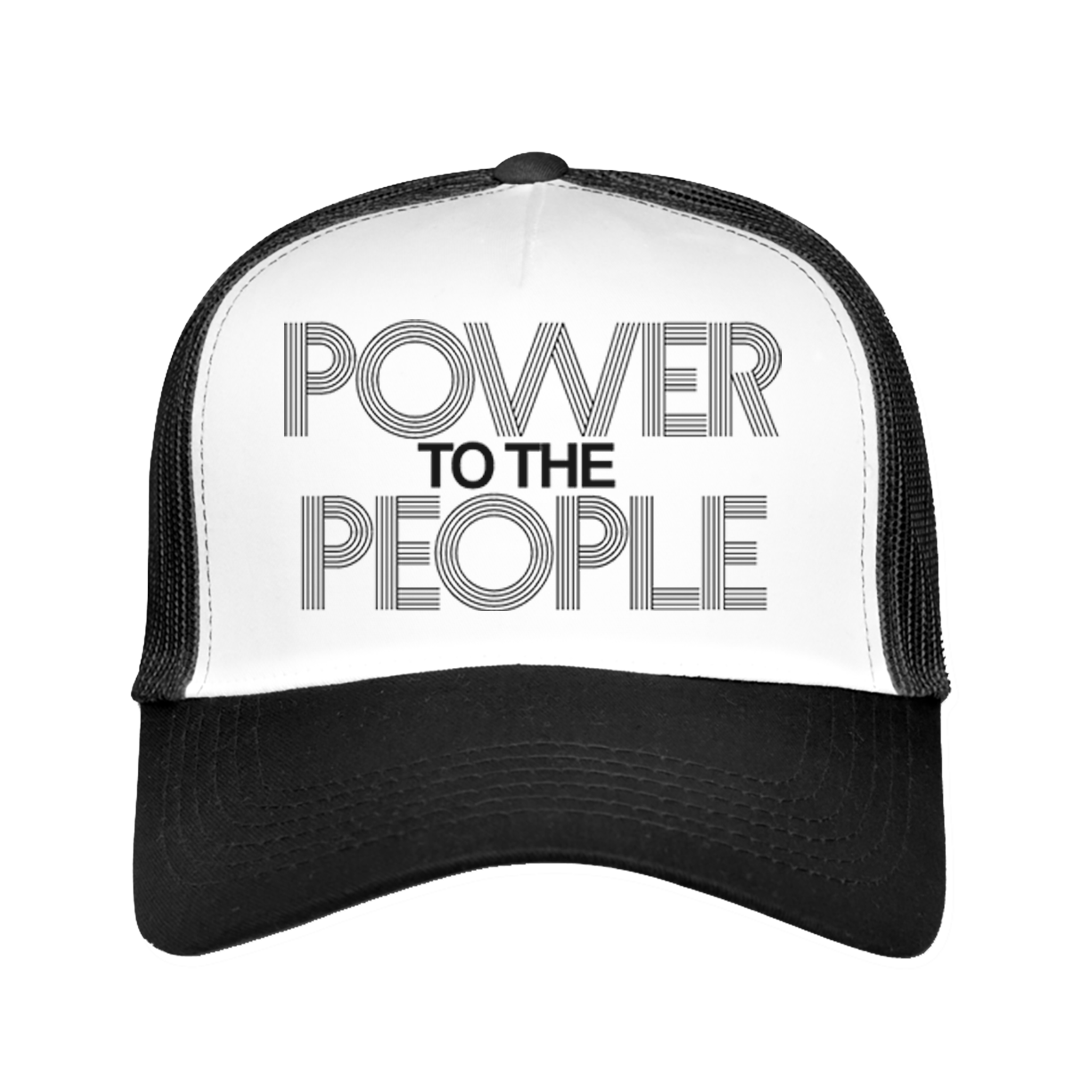 Power to the People Trucker Hat