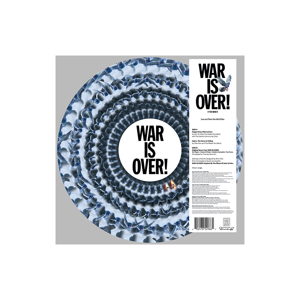 John Lennon & Yoko Ono  - Happy Xmas (War Is Over) [12" zoetrope]