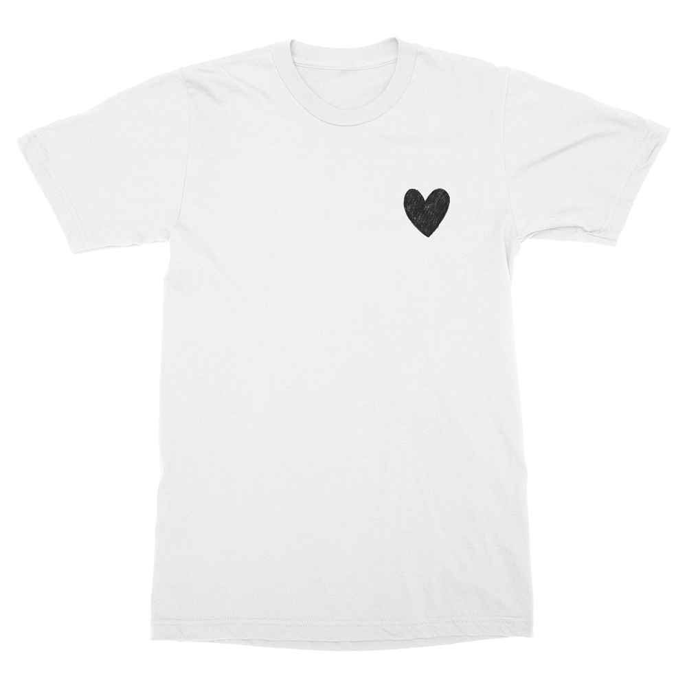 Love T-Shirt White Front