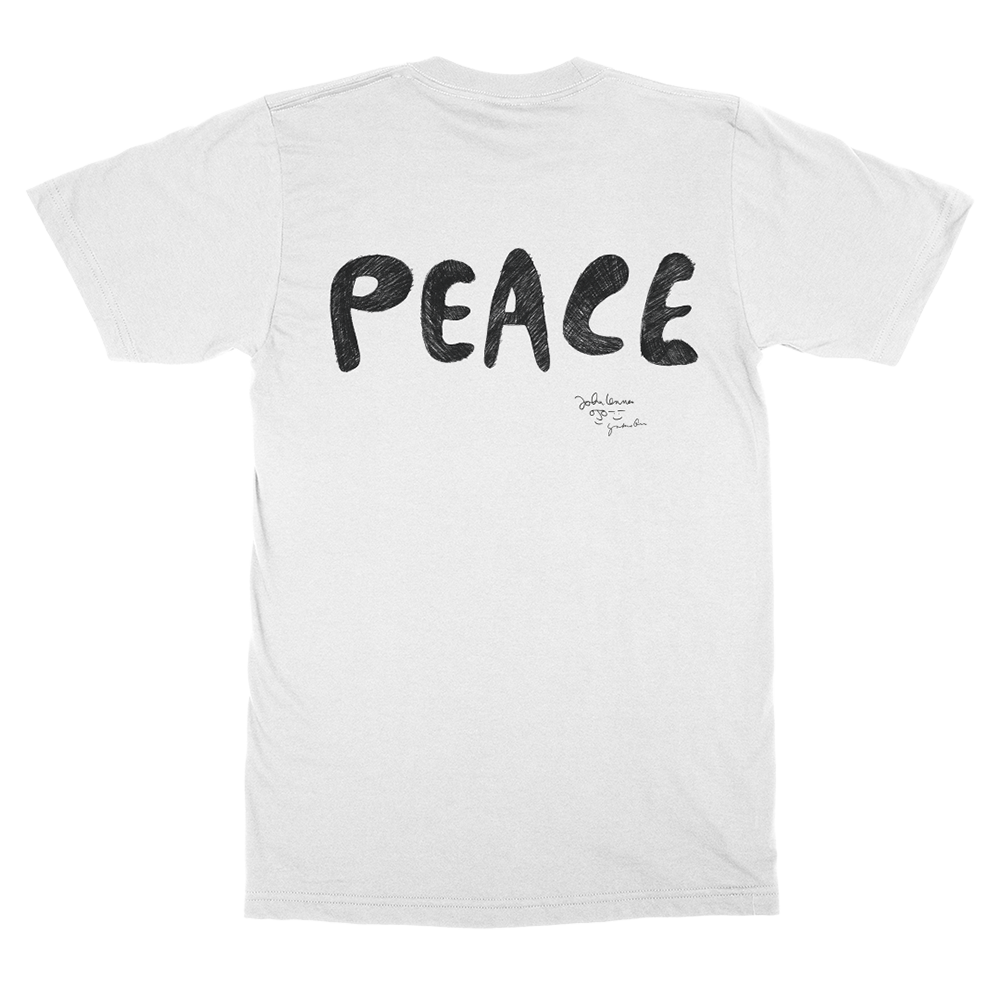 Peace T-Shirt White Back