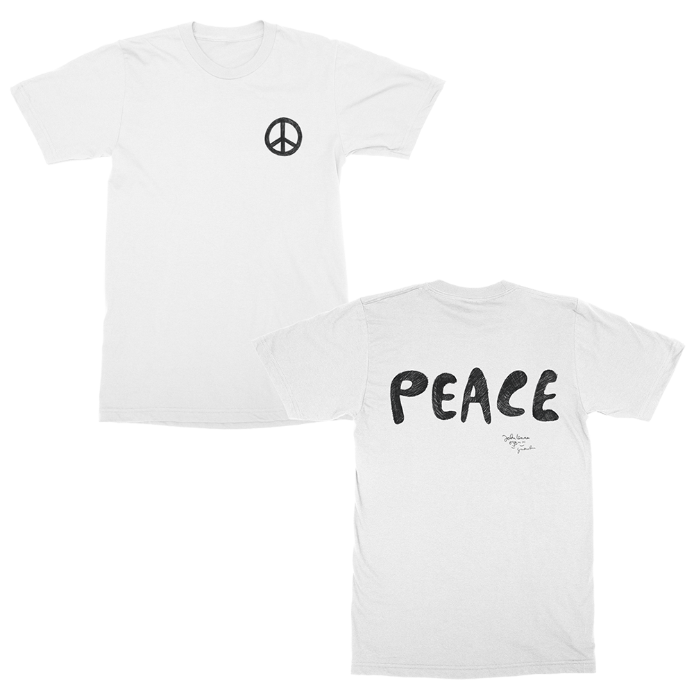 Peace T-Shirt White Both