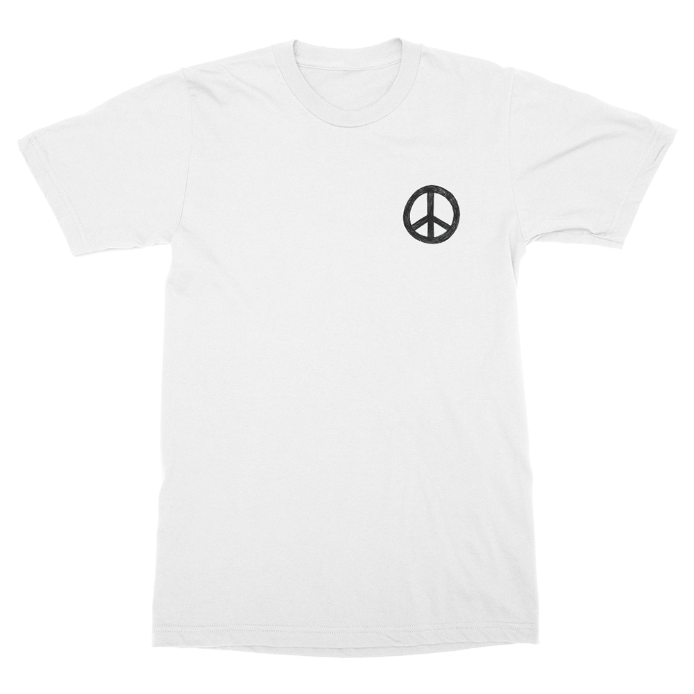 Peace T-Shirt White Front