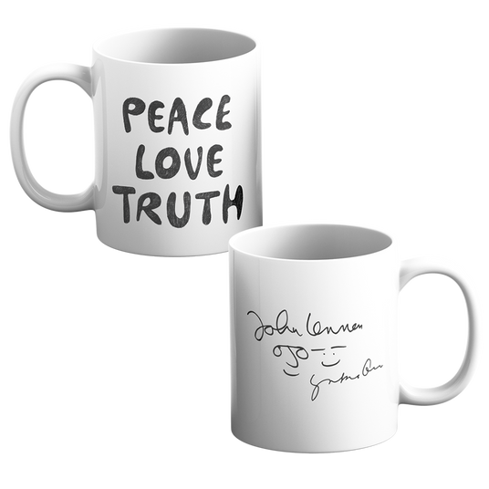 Peace Love Truth Mug Both